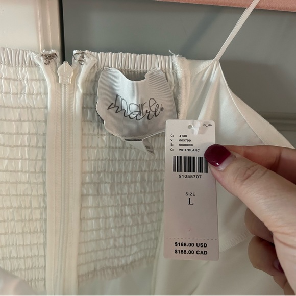 NWT Anthropologie Mare Mare Strapless Seamed A-Line
Midi Dress - Picture 5 of 5